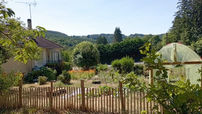 Clôture du jardin Potager clôturé